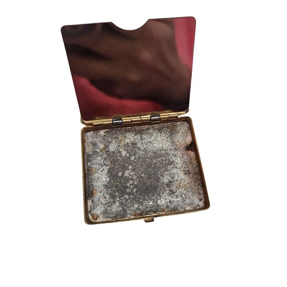 Vintage Art Deco Rare Volupte Compact (A3640) - Picture 6 of 7